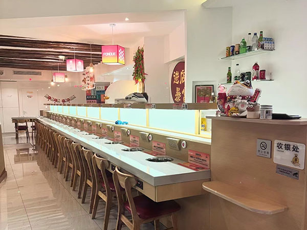 Paris 2nd arrondissement's Yuxiangting rotating hotpot