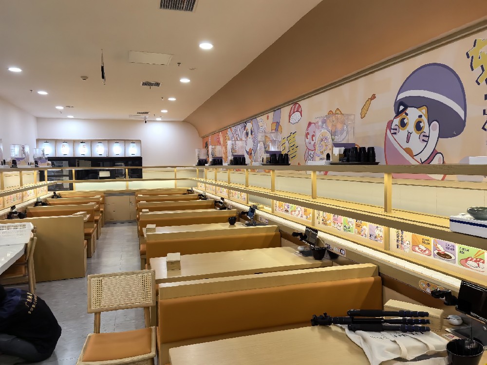 Haisheng rotary equipment helps Qi Sushi create a smart dining experience