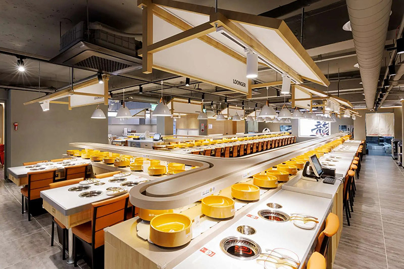 Rotary hotpot equipment